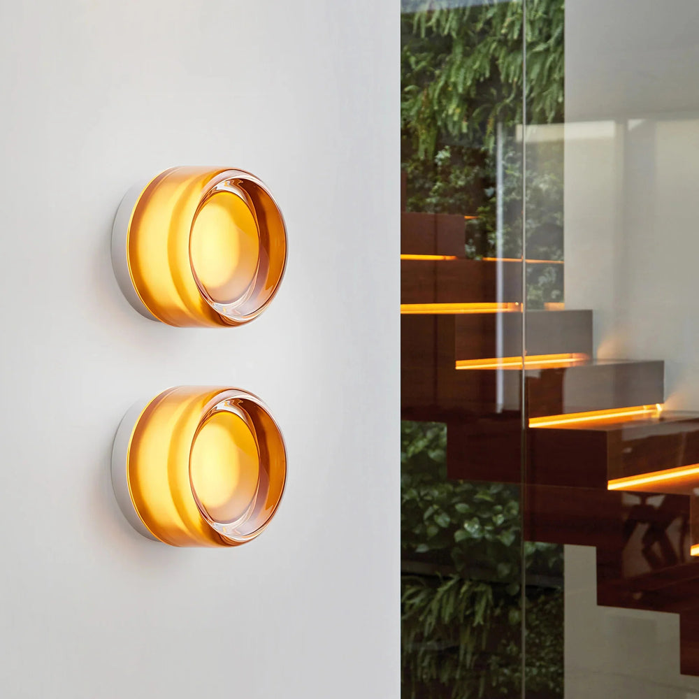 Artisan Dimpled Glass Wall Sconce | 3CARATS