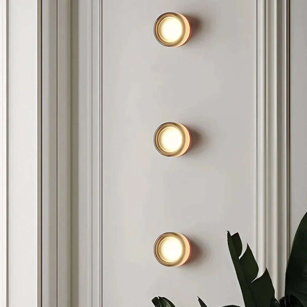 Artisan Dimpled Glass Wall Sconce | 3CARATS