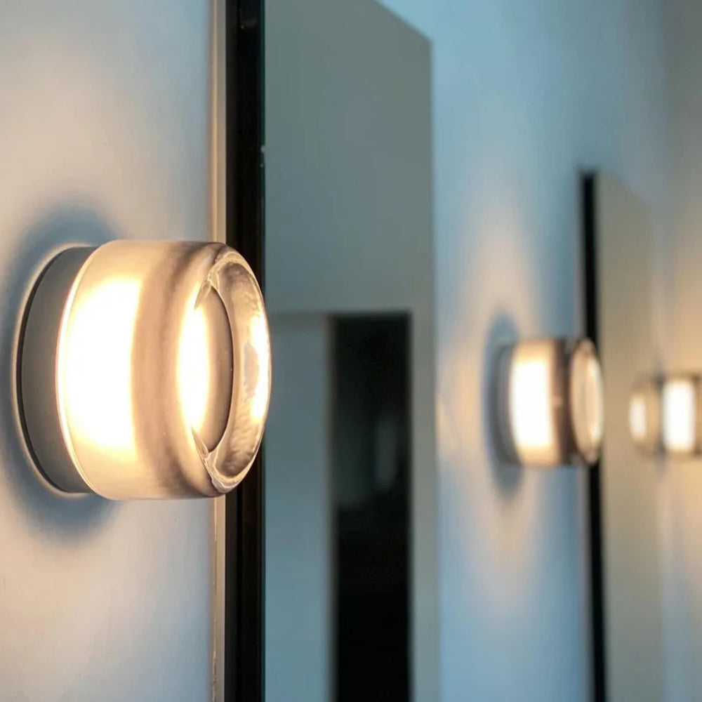 Artisan Dimpled Glass Wall Sconce | 3CARATS