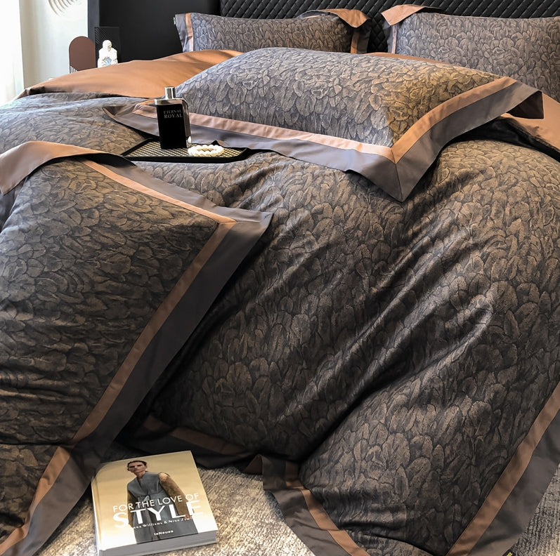 Garden Waltz Luxury Pima Cotton Digital-Print Bedding Collection | 3CARATS