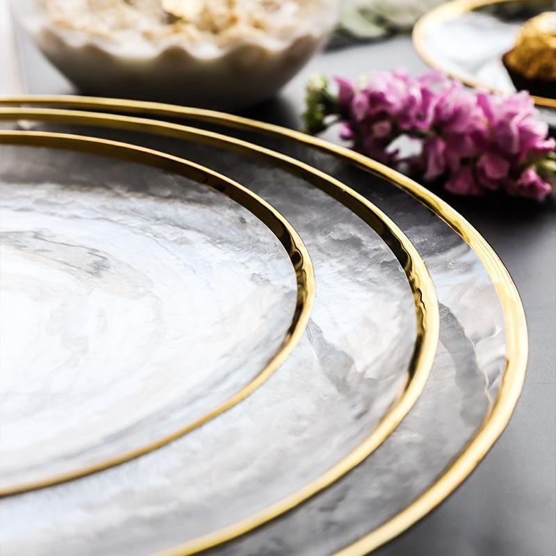 Japanese Gold Edge Ice Plate Collection | 3CARATS