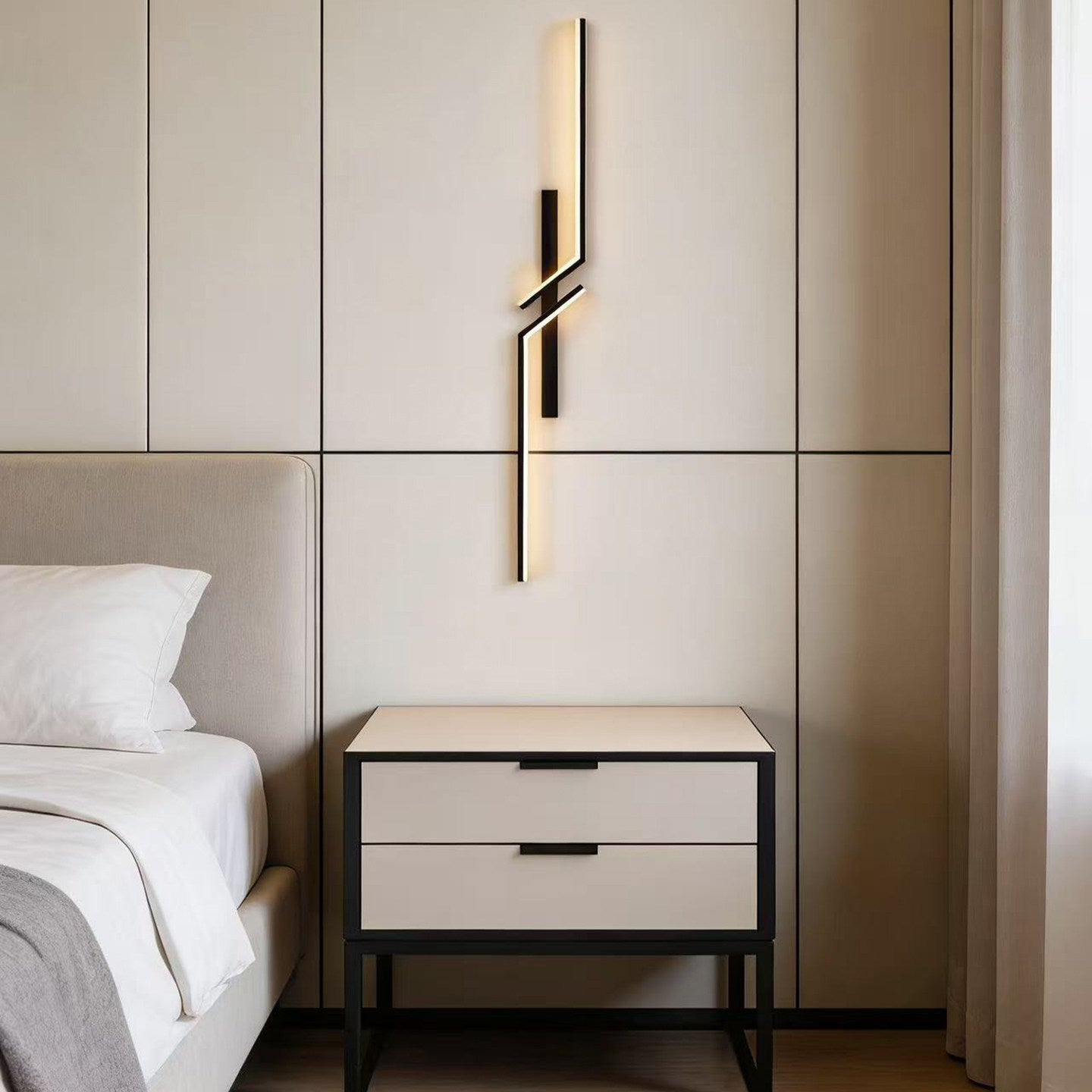 Modern Creative Strip Led Wall Lamp | 3CARATS