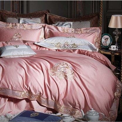 1000TC Egyptian Cotton Luxury Embroidery Bedding set | 3CARATS