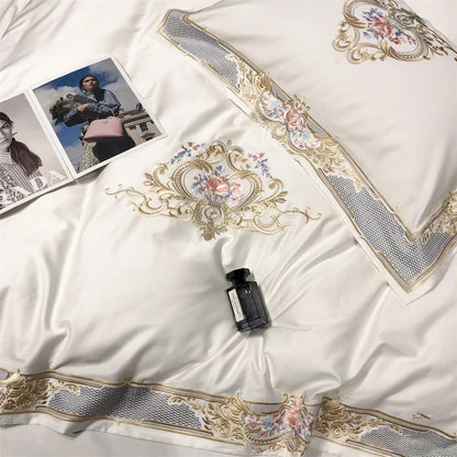 1000TC Egyptian Cotton Luxury Embroidery Bedding set | 3CARATS