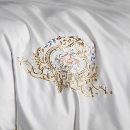 1000TC Egyptian Cotton Luxury Embroidery Bedding set | 3CARATS
