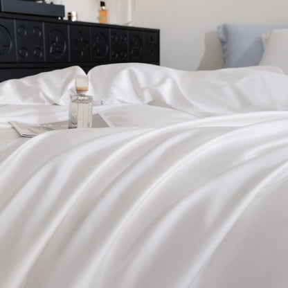1000TC Egyptian Cotton White Bedding Set | 3CARATS