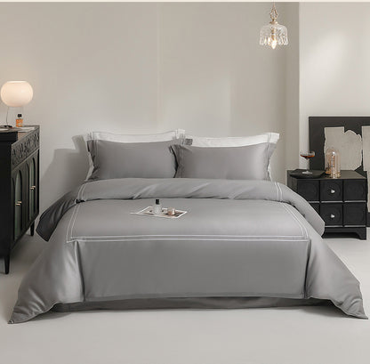 1000TC Egyptian Cotton White Bedding Set | 3CARATS