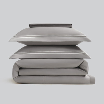 1000TC Egyptian Cotton White Bedding Set | 3CARATS