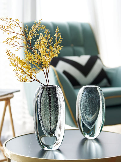 Aura Lux Crystal Silhouette Art Vase | 3CARATS