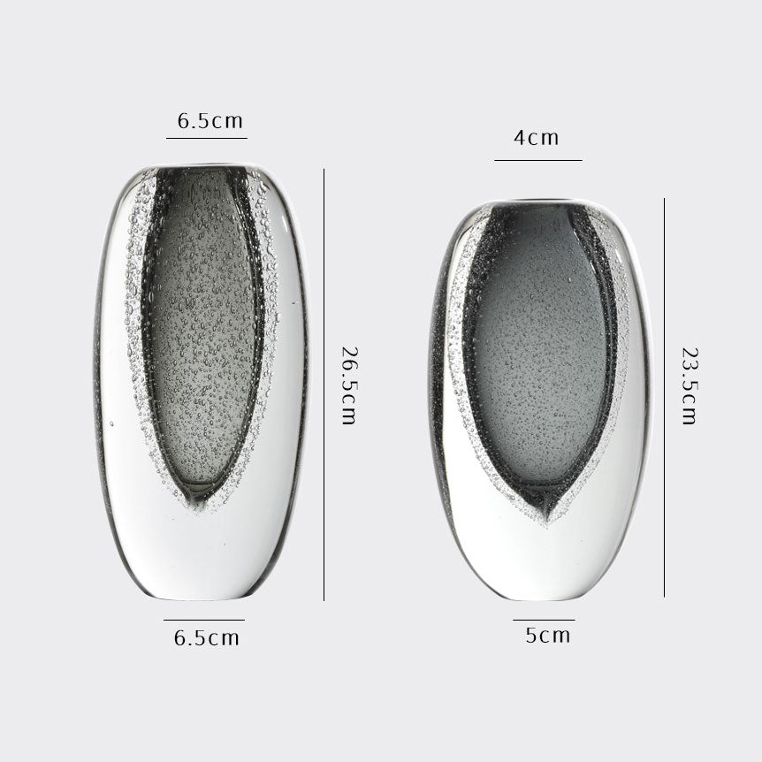 Aura Lux Crystal Silhouette Art Vase | 3CARATS