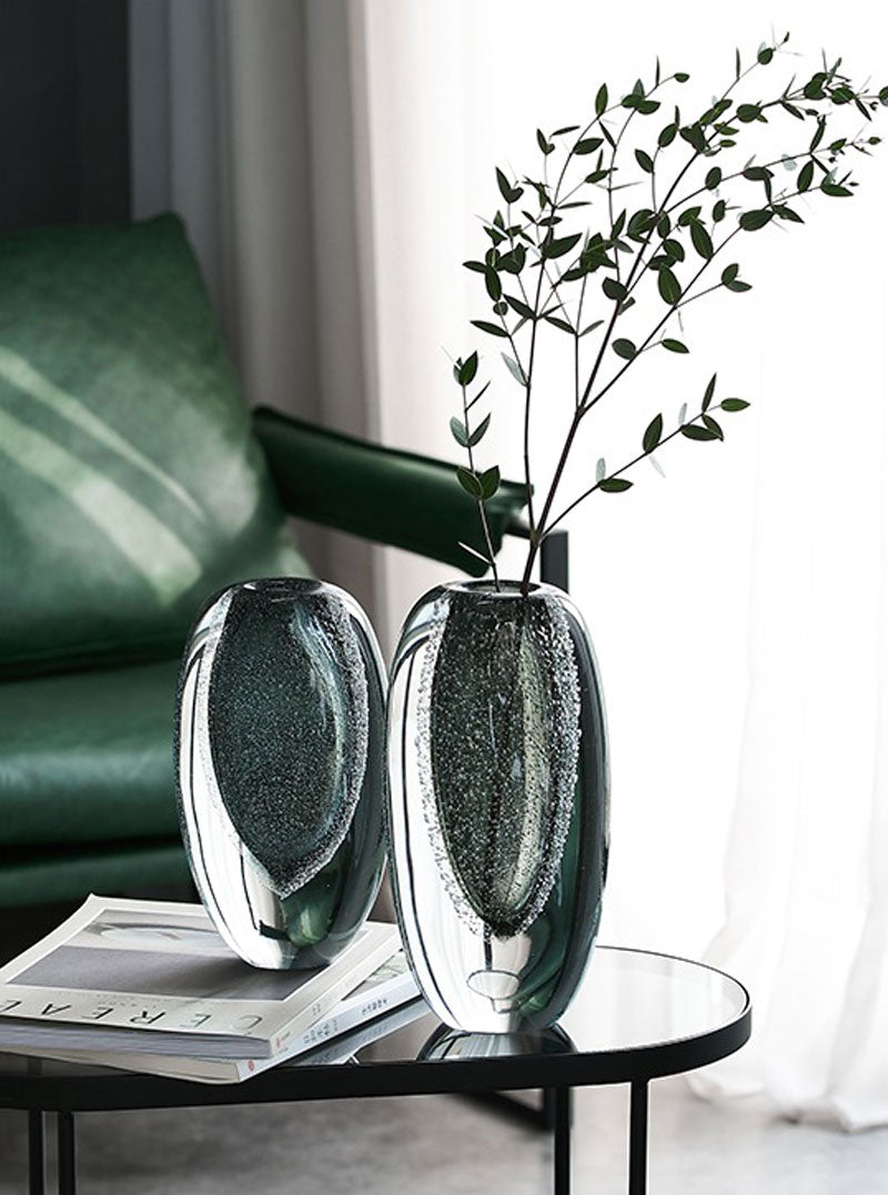 Aura Lux Crystal Silhouette Art Vase | 3CARATS