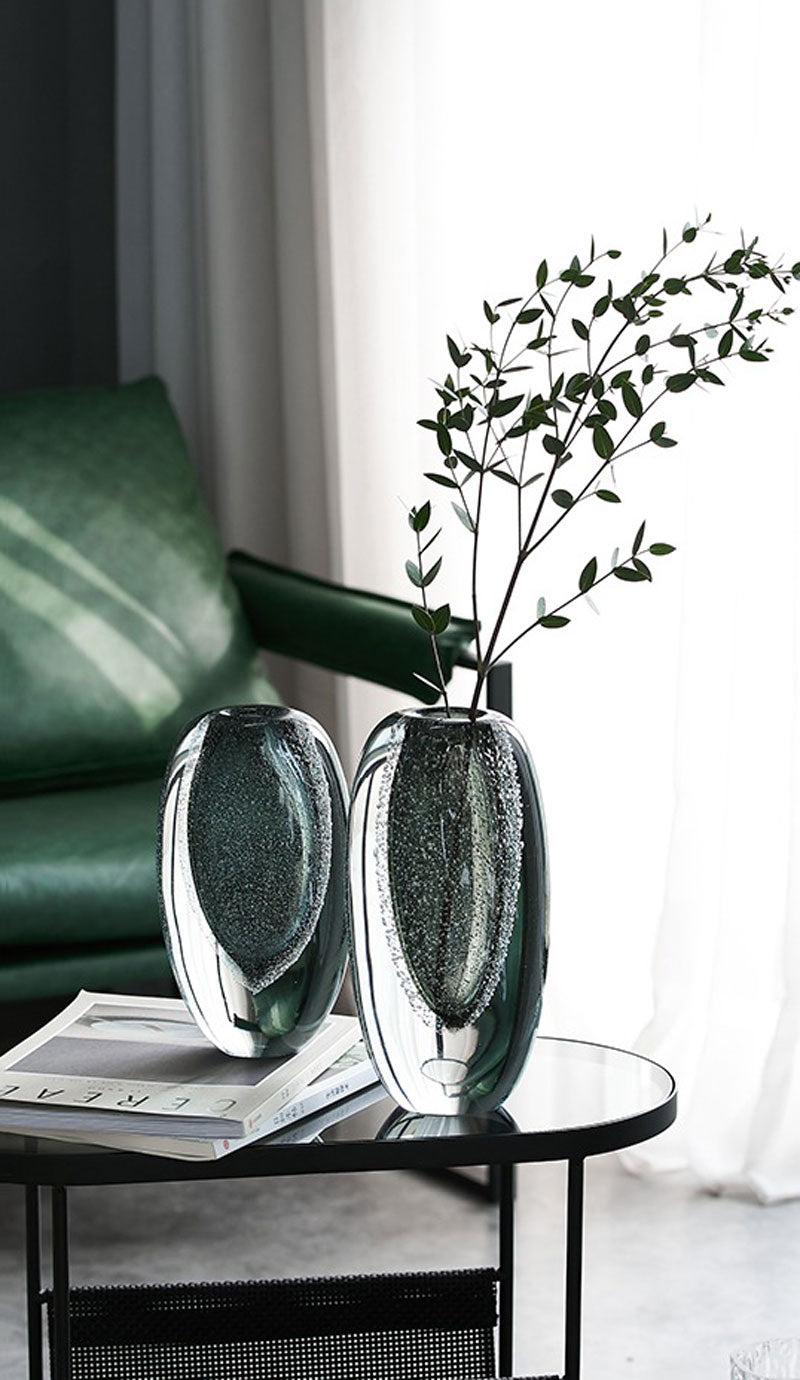 Aura Lux Crystal Silhouette Art Vase | 3CARATS