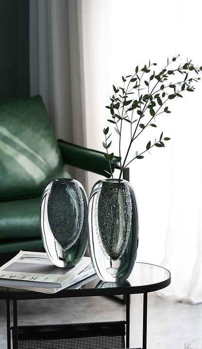 Aura Lux Crystal Silhouette Art Vase | 3CARATS