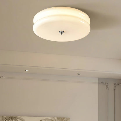 Cream Style French Art Deco Glass Ceiling Light | 3CARATS