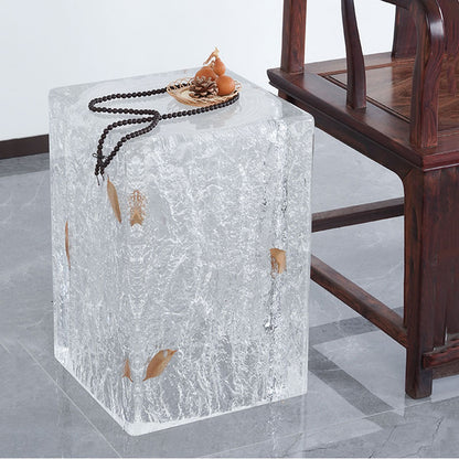 Crystal Clear Stool with Natural Branches | 3CARATS