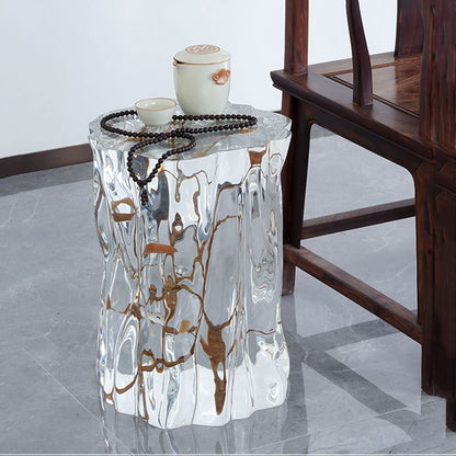 Crystal Clear Stool with Natural Branches | 3CARATS
