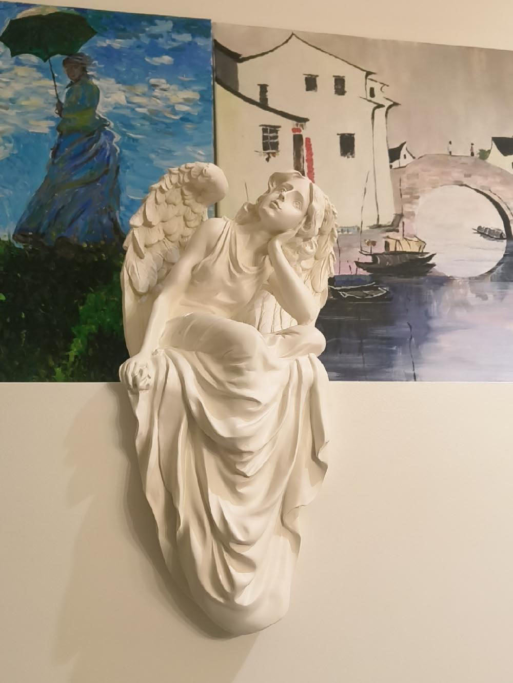 “Dream” Angel Girl Resin Figurine | 3CARATS