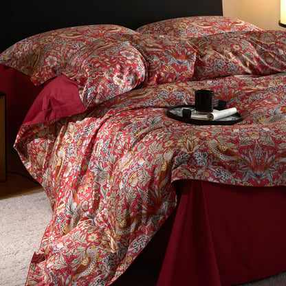 Floral & Bird Print Ultra-Soft Premium Bedding Set | 3CARATS