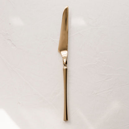 Frace Titanium Gold Slim Waist Cutlery Set | 3CARATS