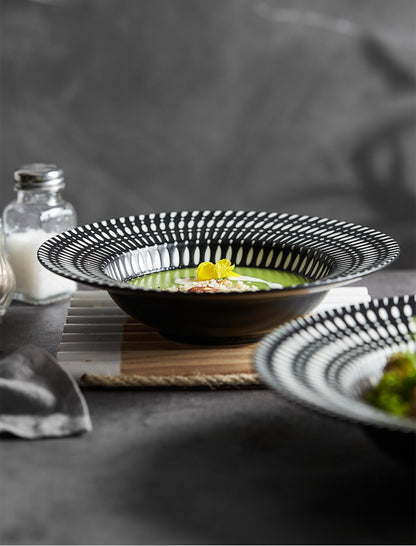 French Hat Ceramic Serving Plates | 3CARATS