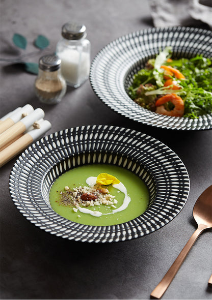 French Hat Ceramic Serving Plates | 3CARATS