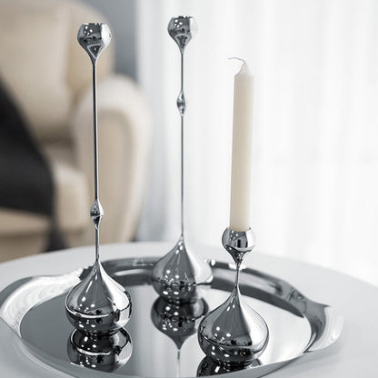 Frozen Moment Water Drop Candle Holder | 3CARATS