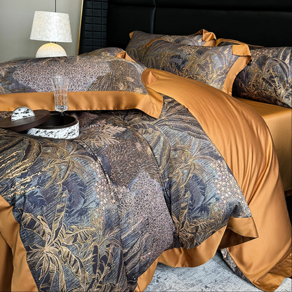 Garden Waltz Luxury Pima Cotton Digital-Print Bedding Collection | 3CARATS