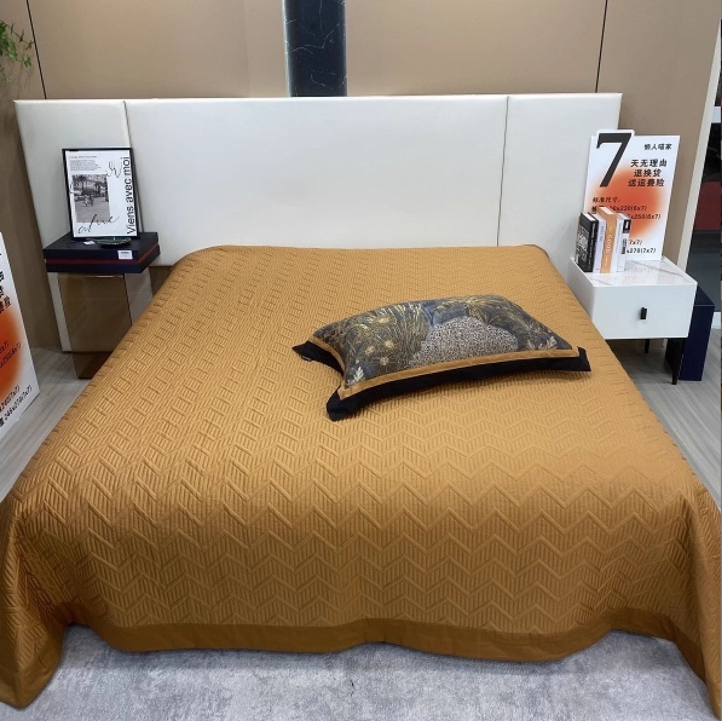 Garden Waltz Luxury Pima Cotton Digital-Print Bedding Collection | 3CARATS