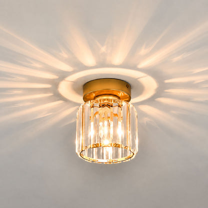 Hallway Crystal Flush Mount Ceiling Light | 3CARATS