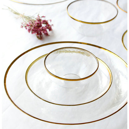 Japanese Gold Edge Ice Plate Collection | 3CARATS