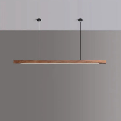 LINDÖ Wood Dimmable Linear Pendant Light | 3CARATS
