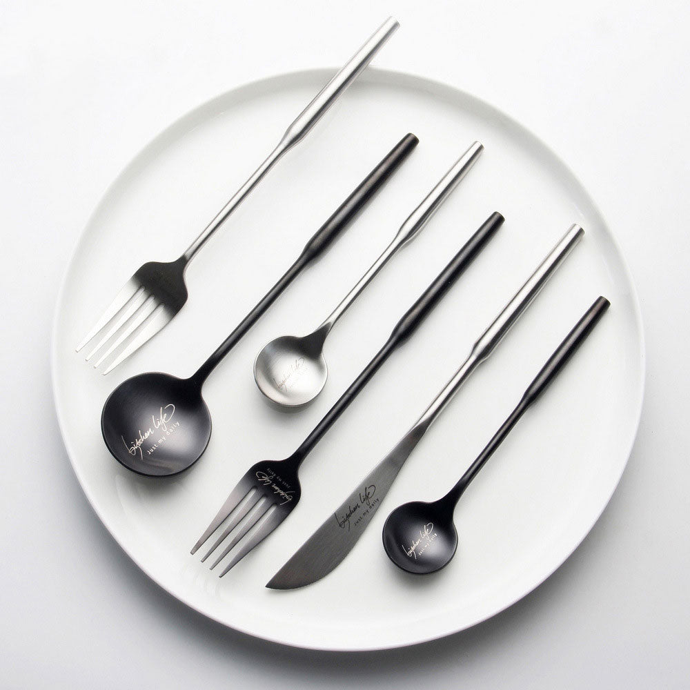 LUCIEN Round Handle Cutlery Set | 3CARATS