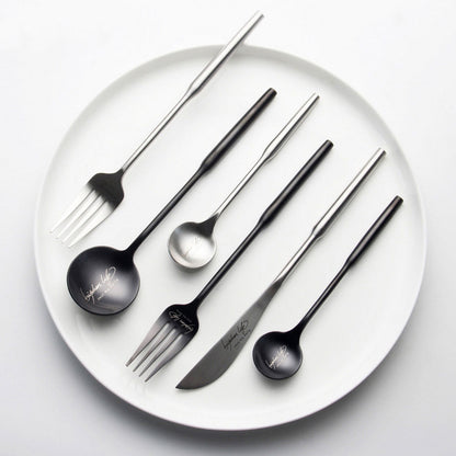 LUCIEN Round Handle Cutlery Set | 3CARATS