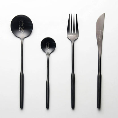 LUCIEN Round Handle Cutlery Set | 3CARATS