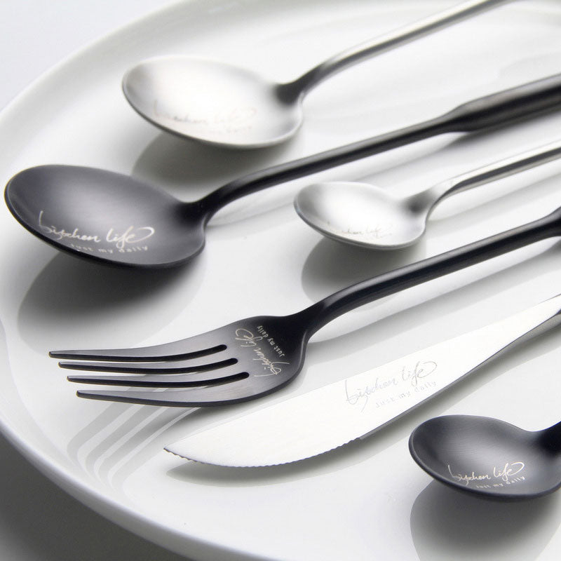 LUCIEN Round Handle Cutlery Set | 3CARATS
