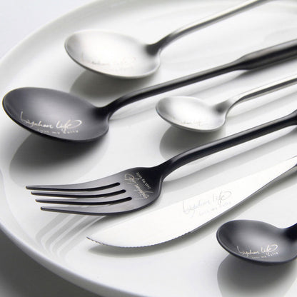 LUCIEN Round Handle Cutlery Set | 3CARATS
