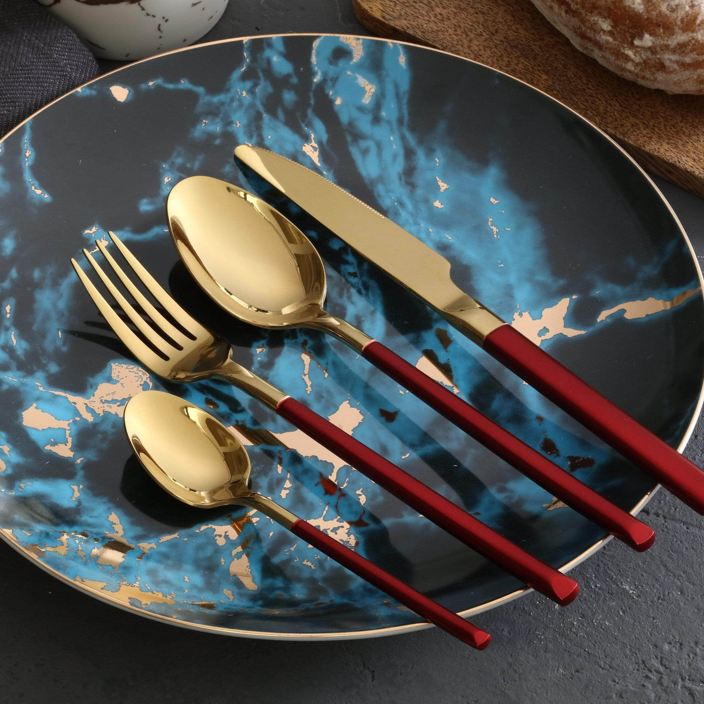 Luxury Italy Cutlery Steel Set | 3CARATS