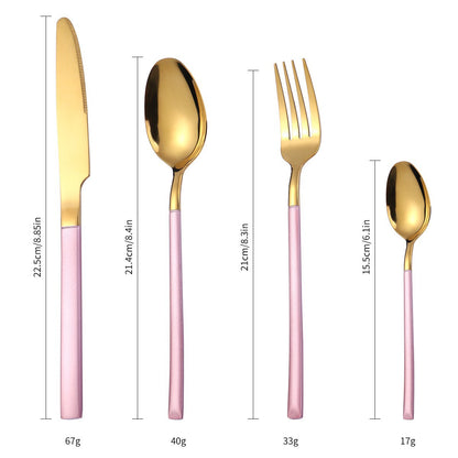 Luxury Italy Cutlery Steel Set | 3CARATS