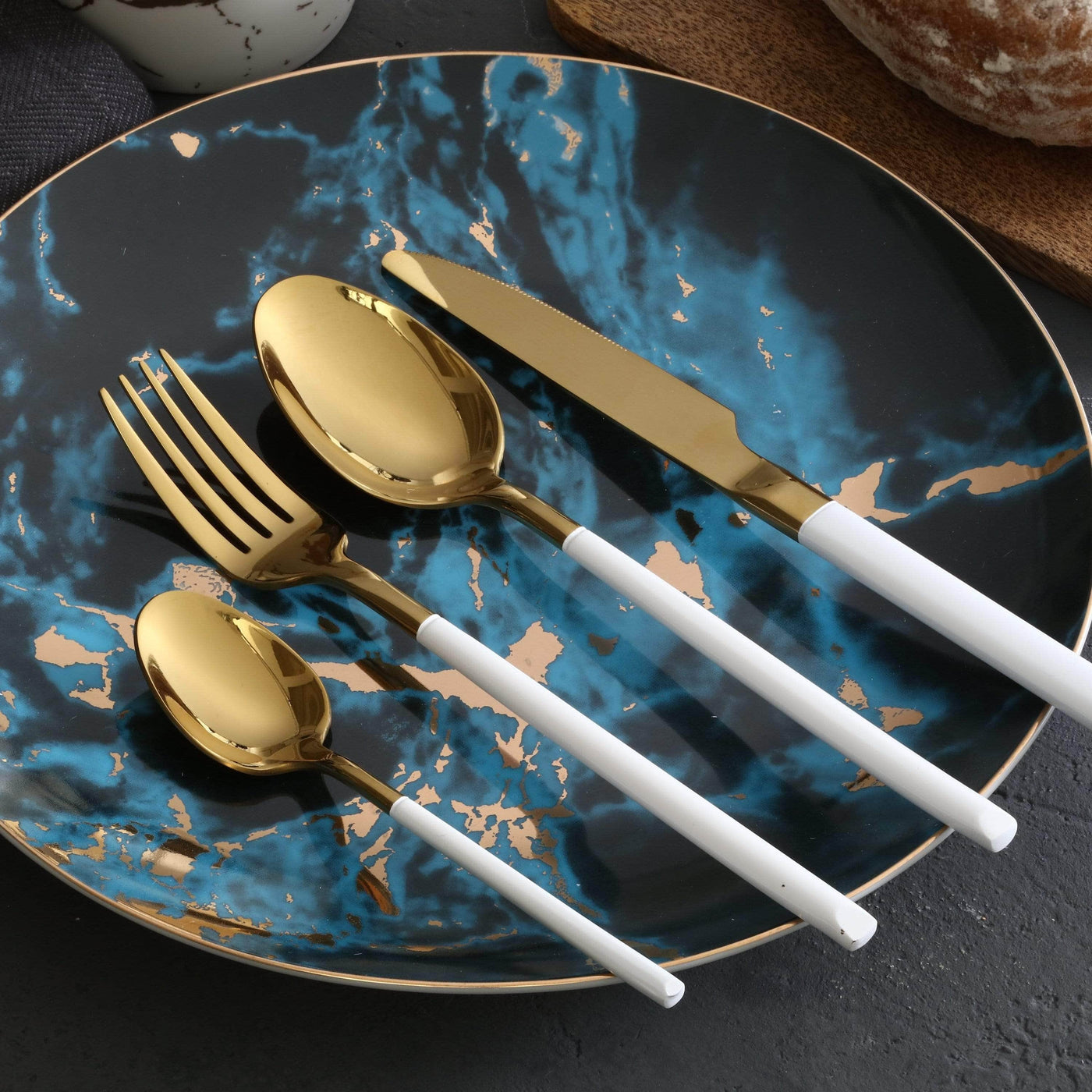 Luxury Italy Cutlery Steel Set | 3CARATS