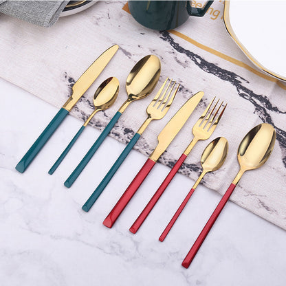 Luxury Italy Cutlery Steel Set | 3CARATS