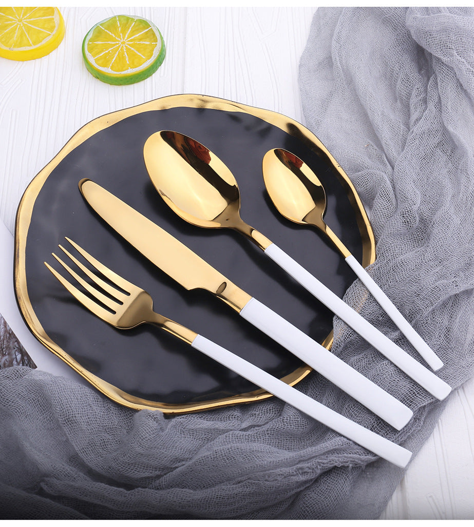 Luxury Italy Cutlery Steel Set | 3CARATS