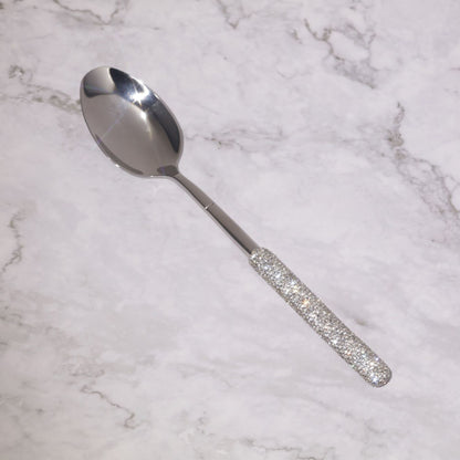 Luxury Knight Stainless Steel Cutlery Set with Crystal Inlay | 3CARATS