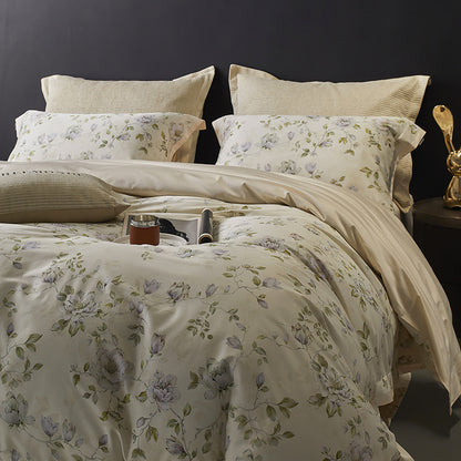 Luxury Vintage Style 160TC Long-Staple Cotton Bedding Set | 3CARATS