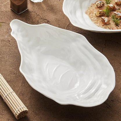 Marina™ Oyster Shell Ceramic Plate | 3CARATS