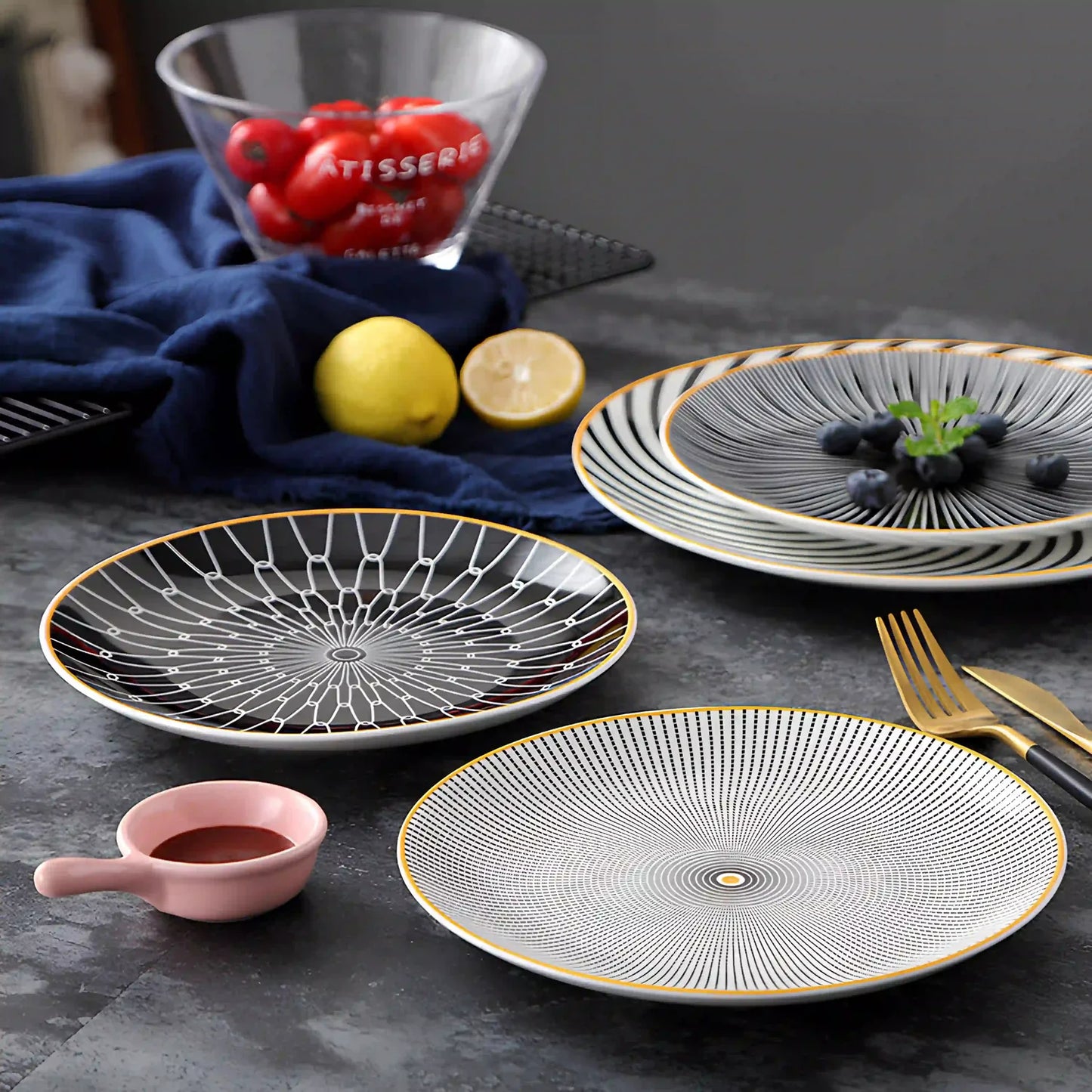 Modern Geometric Plate | 3CARATS