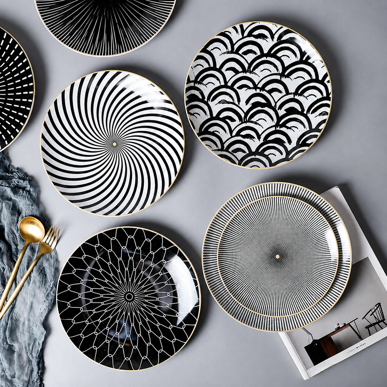 Modern Geometric Plate | 3CARATS