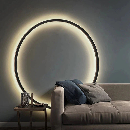Modern Simple Circle LED Wall Lights | 3CARATS