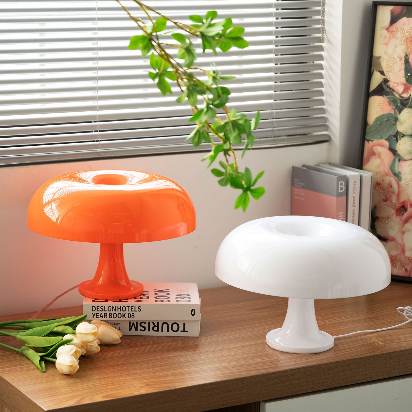 Original Minimalist Mushroom Table Lamp | 3CARATS