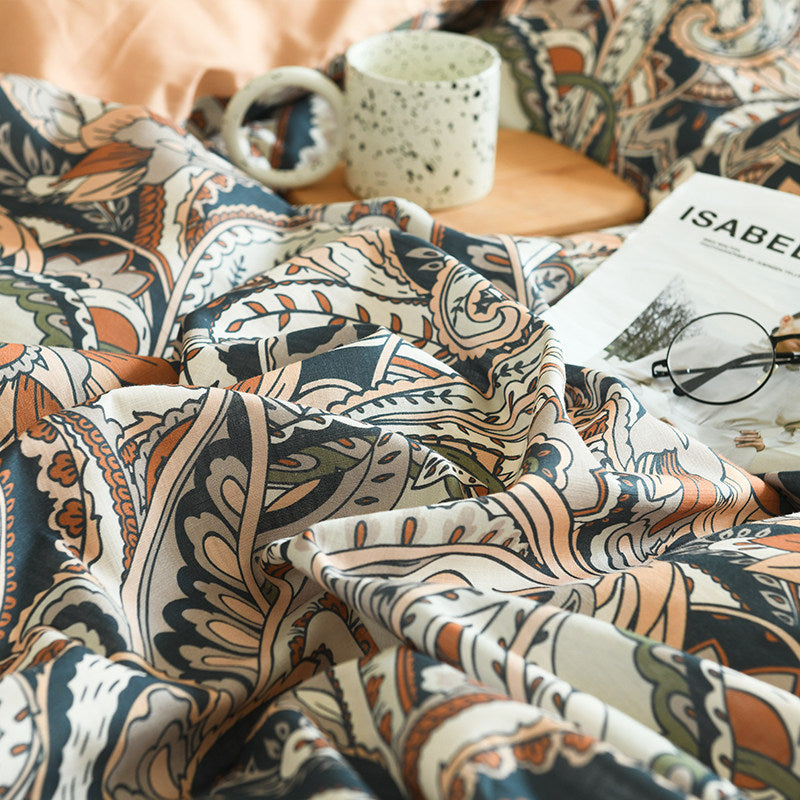 Paisley Luxury Soft Egyptian Cotton Bedding Set | 3CARATS