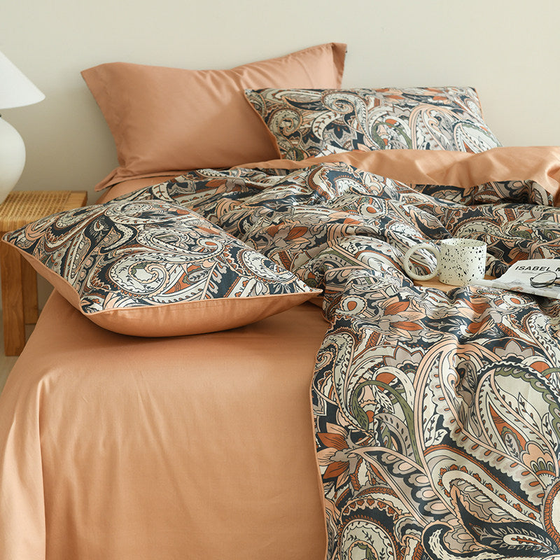 Paisley Luxury Soft Egyptian Cotton Bedding Set | 3CARATS